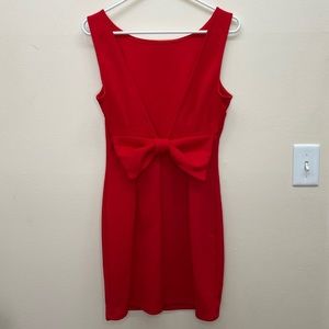 Fitted Red Dress